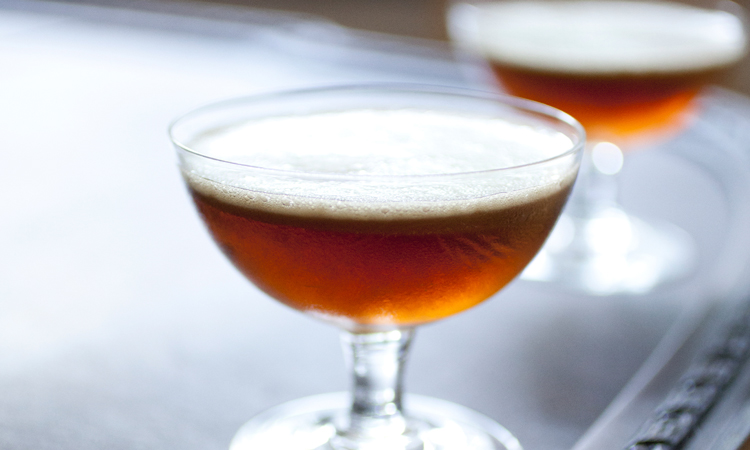 "Zip It" craft cocktail
