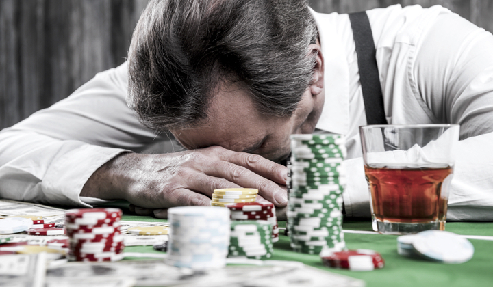Impulsive gambler