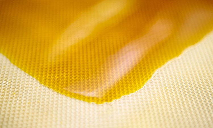 Cannabis extracts on a sheet
