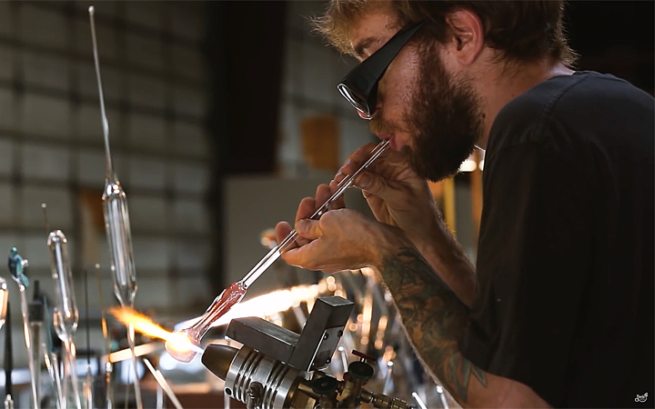 Why purchase a hand pipe by your favorite glass artist?