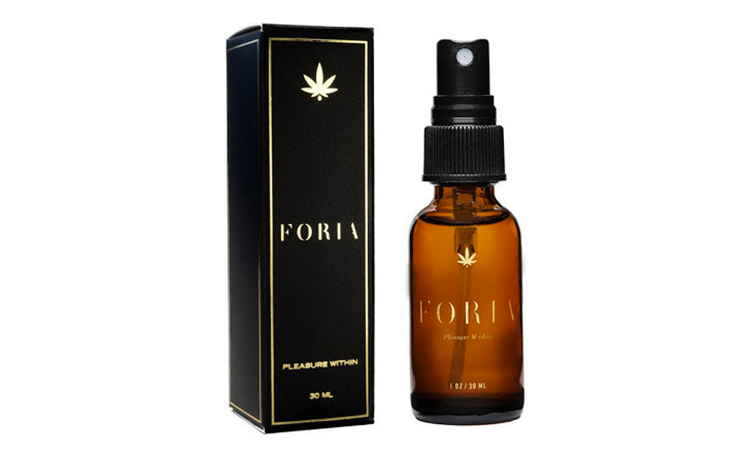 Foria cannabis-infused pleasure spray