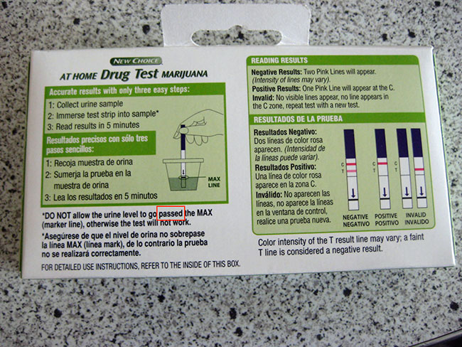 At Home Drug Test Dollar Tree